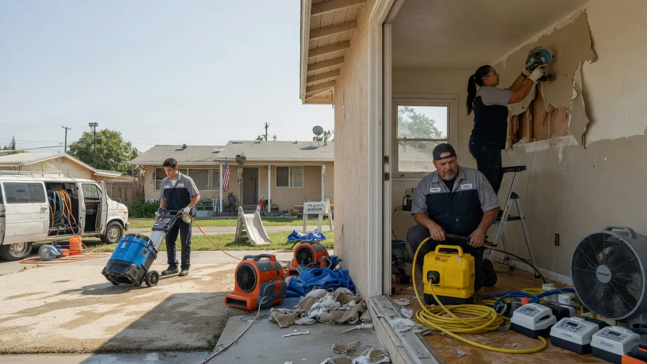 Water Damage Restoration in Marine, IL near me